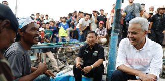 Temui Nelayan di Brebes, Ganjar Pastikan Perjuangkan Kesejahteraan Nelayan
