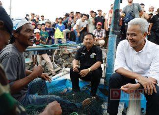 Temui Nelayan di Brebes, Ganjar Pastikan Perjuangkan Kesejahteraan Nelayan