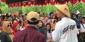 Ganjar Bawakan Program '1 Keluarga Miskin, 1 Sarjan' pada Ribuan Anak Petani di Rembang