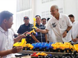 Ganjar Optimis Mainan Produksi Dalam Negeri Mampu Bersaing di Pasaran