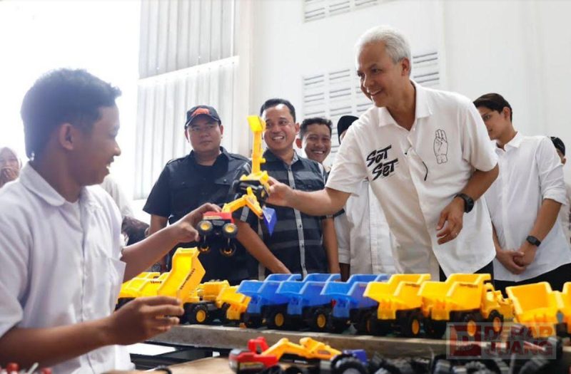 Ganjar Optimis Mainan Produksi Dalam Negeri Mampu Bersaing di Pasaran