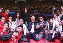 Dihadapan Puluhan Ribu Rakyat Semarang, Ganjar Ajak Pendukungnya Jaga Perdamaian