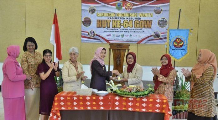Ristawati Hadiri Resepsi HUT GOW Kebumen Ke-64 Ristawati Purwaningsih