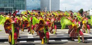 Tari Rumeksa Meriahkan Upacara Hari Jadi Banyumas ke-453