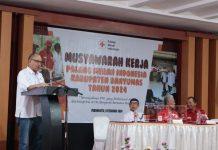 Sadewo Pimpin Musyawarah Kerja PMI Banyumas Tahun 2024