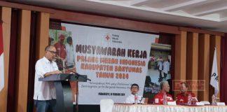 Sadewo Pimpin Musyawarah Kerja PMI Banyumas Tahun 2024