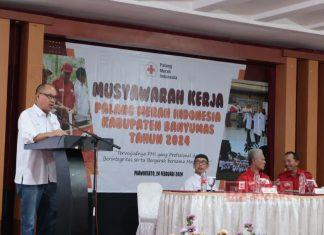 Sadewo Pimpin Musyawarah Kerja PMI Banyumas Tahun 2024