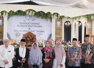 Ristawati Hadiri Haflatul Hidzaq di Ponpes Al Ihsan Wat Taqwa Ristawati