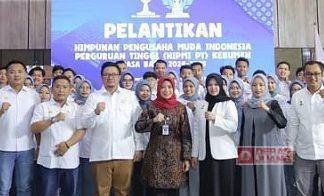 Ristawati Hadiri Pelantikan HIPMI Perguruan Tinggi Kebumen Ristawati Purwaningsih