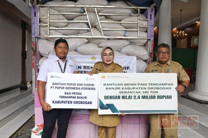 Bupati Grobogan Terima Bantuan
