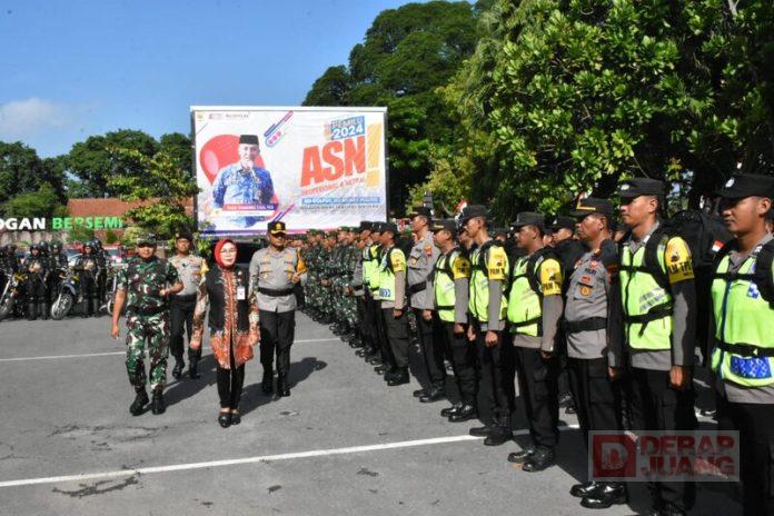 Bupati Grobogan pimpin apel pasukan pengamanan