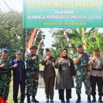 Bupati Yuni Buka TMMD Reguler 119 Di Desa Gedongan Pelupuh