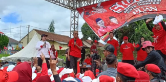 Jaga Kandang Banteng, Mbak Puan Senam SICITA Bareng Ribuan Ibu-Ibu di Baturaden