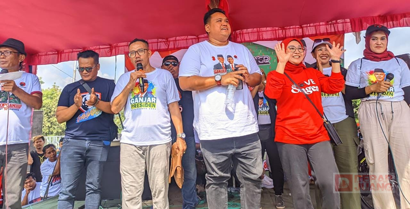 Melalui Senam Sicita, Pak Jose Sampaikan Program Ganjar Mahfud