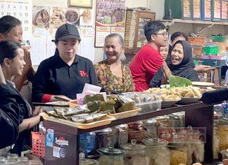 Kunjungi Temanggung, Mbak Puan Singgah di Warung Jadoel Puan Maharani