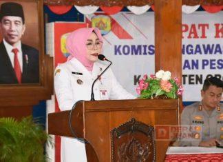 Sri Sumarni Gelar Rakor Pengawasan Pupuk Bersubsidi