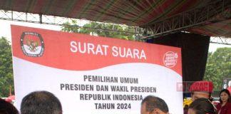 OTW!! TPC Ganjar-Mahfud Temanggung, Gelar Pagelaran Seni dan Simulasikan Pencoblosan Simulasi Pencoblosan Ga-Ma, oleh TPN