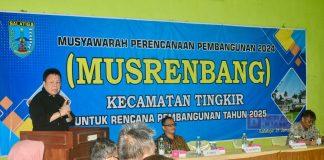 Dance Minta Dahulukan Aspek-aspek Prioritas Dalam Musrenbang