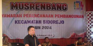 Ikuti Musrenbang Sidorejo, Dance Minta Fokuskan Perencanaan Terhadap Indikator Makro