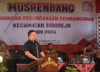 Ikuti Musrenbang Sidorejo, Dance Minta Fokuskan Perencanaan Terhadap Indikator Makro