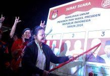 TPD Ganjar-Mahfud Jateng Gelar Nobar Debat Capres Terakhir, Hingga Simulasikan Pencoblosan