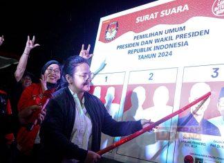 TPD Ganjar-Mahfud Jateng Gelar Nobar Debat Capres Terakhir, Hingga Simulasikan Pencoblosan