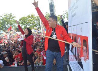 Pecah, Ribuan Banteng Keluar Kandang Padati Kampanye Terbuka PDI Perjuangan Cilacap