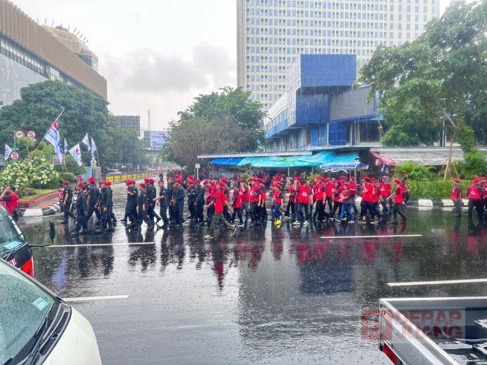 Satgas Cakrabuana ikut hadir dalam Hajatan Rakyat