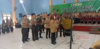 Bupati Etik Buka Pesta Siaga Kwartir Cabang Sukoharjo Tahun 2024