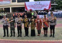 Bupati Grobogan, Sri Sumarni Hadiri Apel Gelar Pasukan Operasi Keselamatan Lalu Lintas 2024