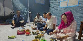 Bupati Sri Sumarni Buka Puasa Bersama Para Relawan