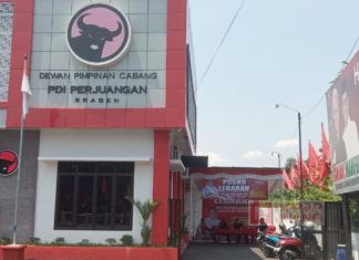 DPC PDI Perjuangan Sragen Dirikan Posko Lebaran