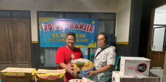 Kepedulian Sudi Rustanto Terhadap Masyarakat Terdampak Banjir di Gadingrejo