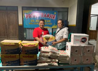 Kepedulian Sudi Rustanto Terhadap Masyarakat Terdampak Banjir di Gadingrejo