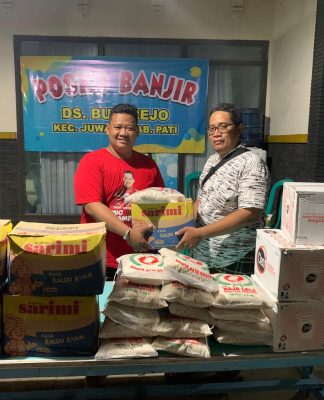 Kepedulian Sudi Rustanto Terhadap Masyarakat Terdampak Banjir di Gadingrejo