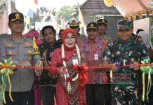 Bupati Grobogan, Sri Sumarni Resmikan Jalan Hasil KBM di Desa Kuwu