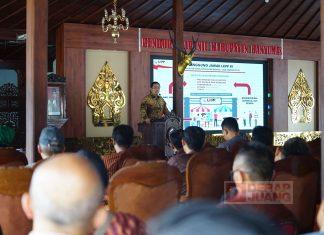 Hendi Minta Pemda Banyumas Tingkatkan Pencatatan Realisasi Pengadaaan Barang dan Jasa