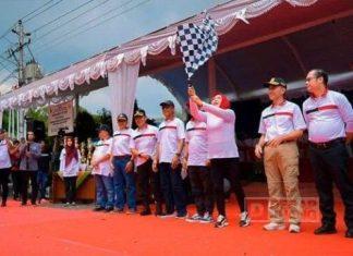 Bupati Grobogan, Sri Sumarni Buka Kirab Seni Budaya Dalam Rangka HUT Ke-298 Grobogan