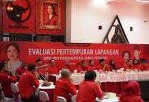 Raih Hattrick, DPD Partai Jateng Evaluasi Pertempuran Lapangan PDI Perjuangan Jateng