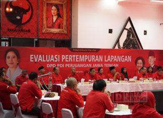 Raih Hattrick, DPD Partai Jateng Evaluasi Pertempuran Lapangan PDI Perjuangan Jateng