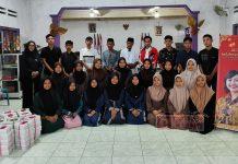 Bagikan 500 Makanan dari Mbak Casytha, Yusuf: Pemuda Harus Peduli Terhadap Sesama