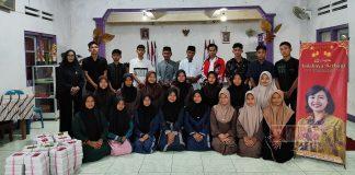 Bagikan 500 Makanan dari Mbak Casytha, Yusuf: Pemuda Harus Peduli Terhadap Sesama