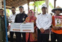 Sri Sumarni Dampingi Kunjungan Kerja Menteri Pertanian di Kabupaten Grobogan