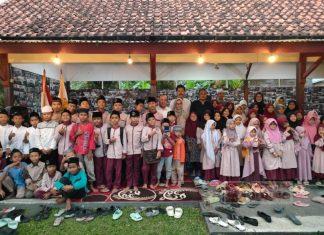 Sadewo Buka Puasa Bersama Ratusan Santri TPQ Baiturrahman dan Al Amin