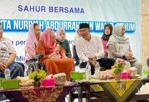 Sadewo Hadiri Sahur Bersama Sinta Nuriyah di Kelenteng Hok Tik Bio Purwokerto