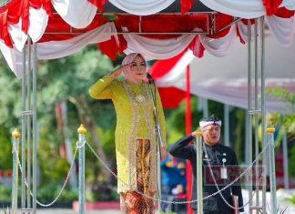 Bupati Sri Sumarni Pimpin Upacara Peringatan HUT Ke-298 Kabupaten Grobogan