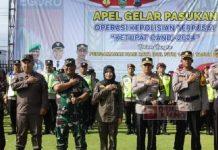 Ristawati Pimpin Apel Gelar Pasukan Operasi Ketupat Candi Ristawati