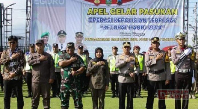 Ristawati Pimpin Apel Gelar Pasukan Operasi Ketupat Candi Ristawati
