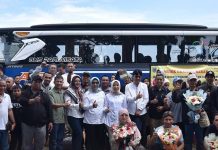 Ristawati Sambut Pemudik Gratis dari Pemkab Kebumen Ristawati