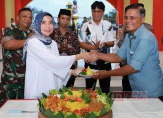 Ristawati Launching Objek Wisata Pantai Pandan Kuning Park Ristawati